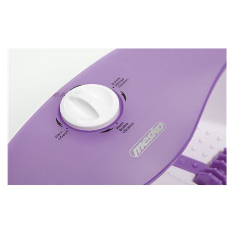 Mesko | Foot massager | MS 2152 | Number of accessories included 3 | White/Purple - 2